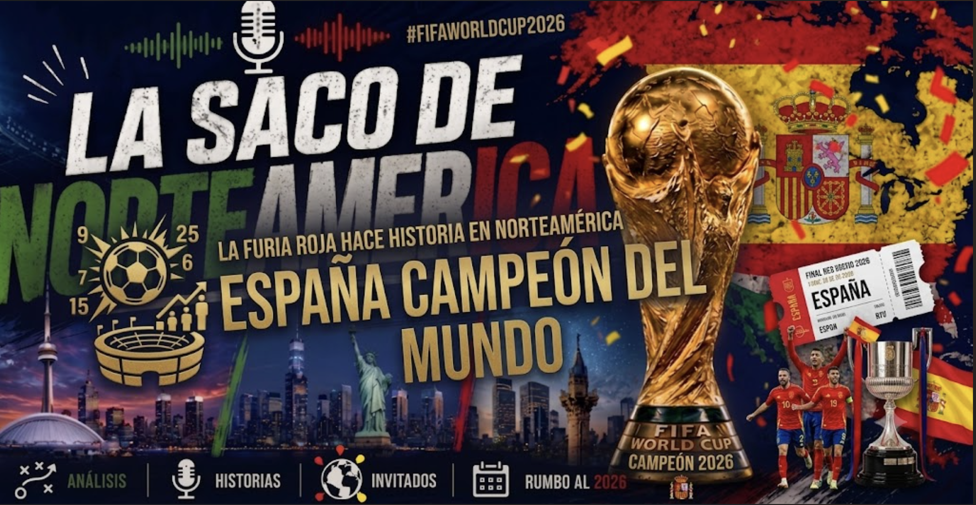 España 🇪🇸 Campeón del Mundo ⚽️ episode artwork