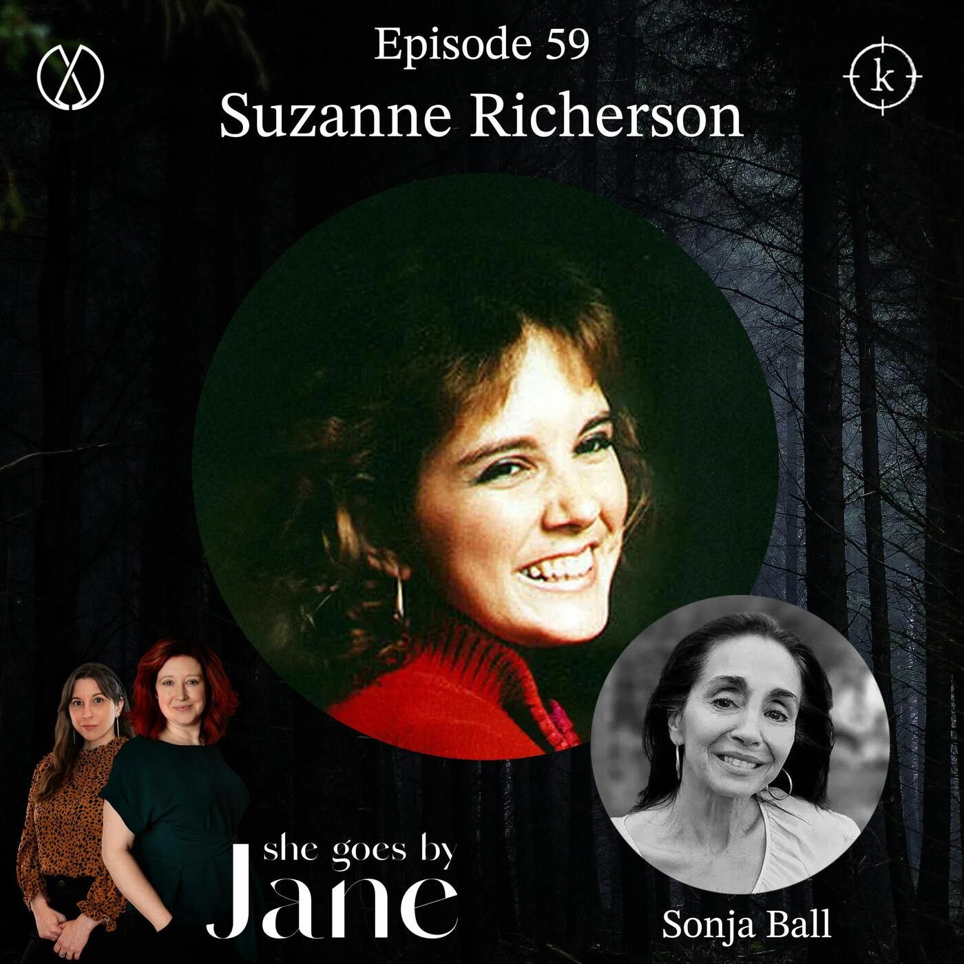 59: Episode 59: Suzanne Richerson with guest reader Sonja Ball episode artwork