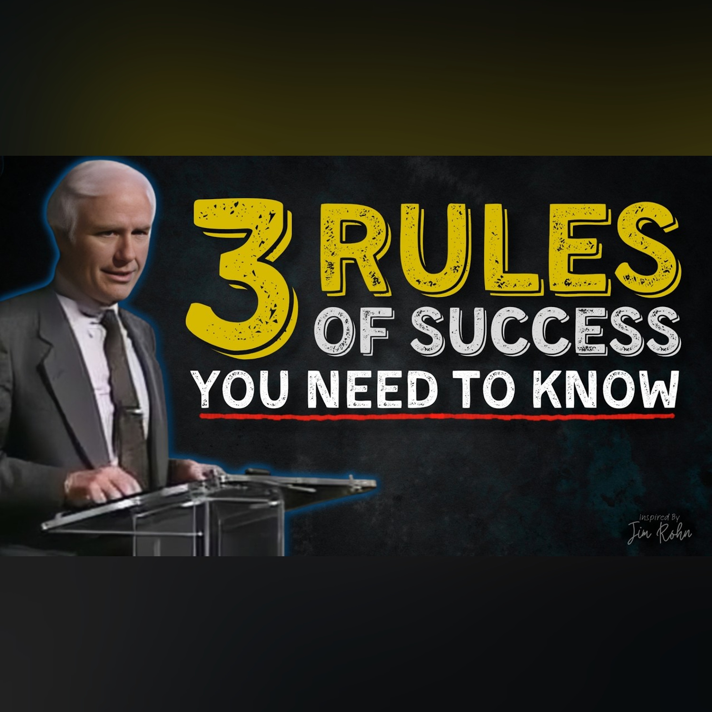 3 Things Every Success Depends On | Jim Rohn Motivation