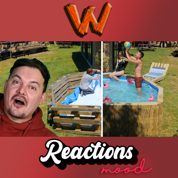 DIY Pool with Old Pallets: Amazing Reacts! episode artwork