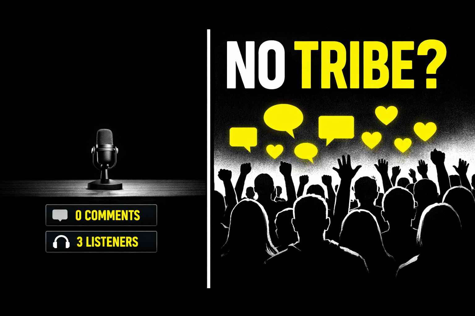 Your Podcast Isn’t Growing Because You Don’t Have a Tribe Yet episode artwork