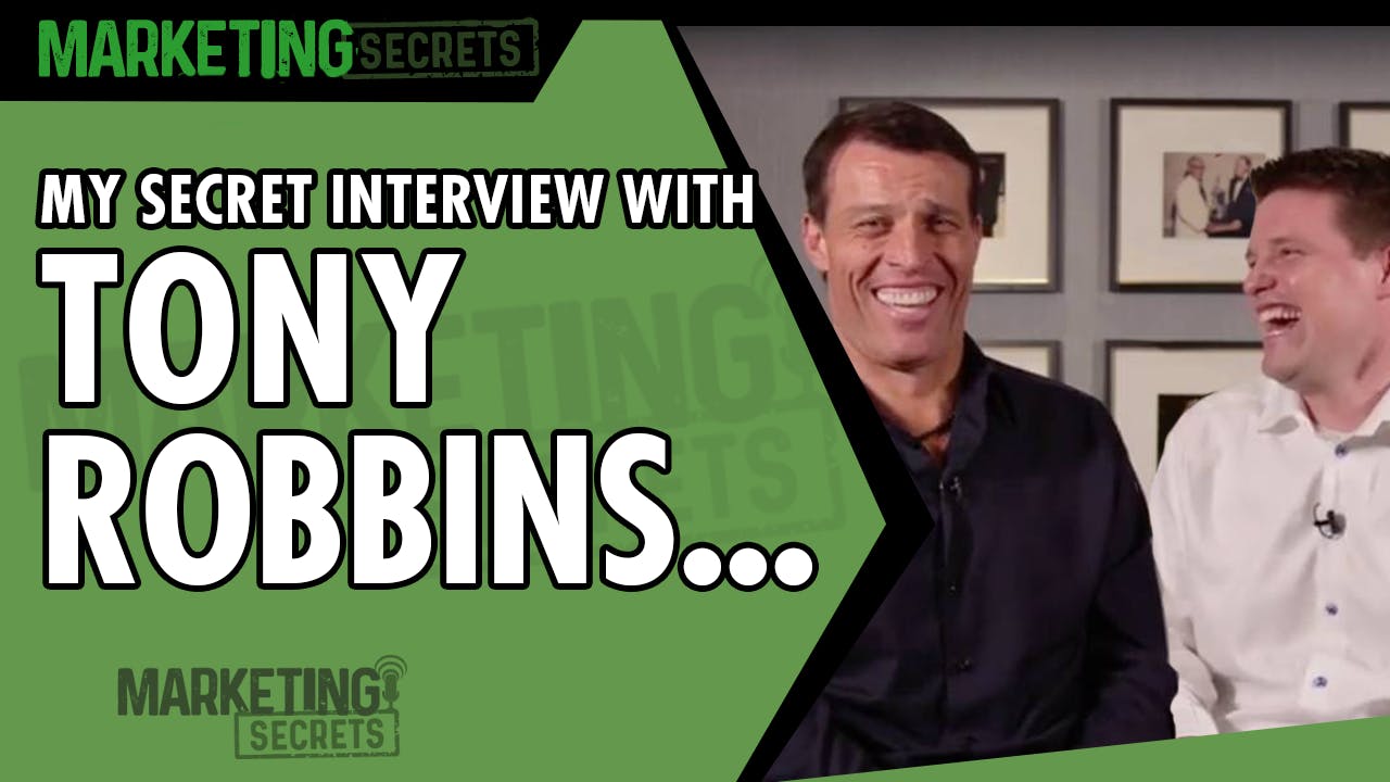 My Secret Interview With Tony Robbins...