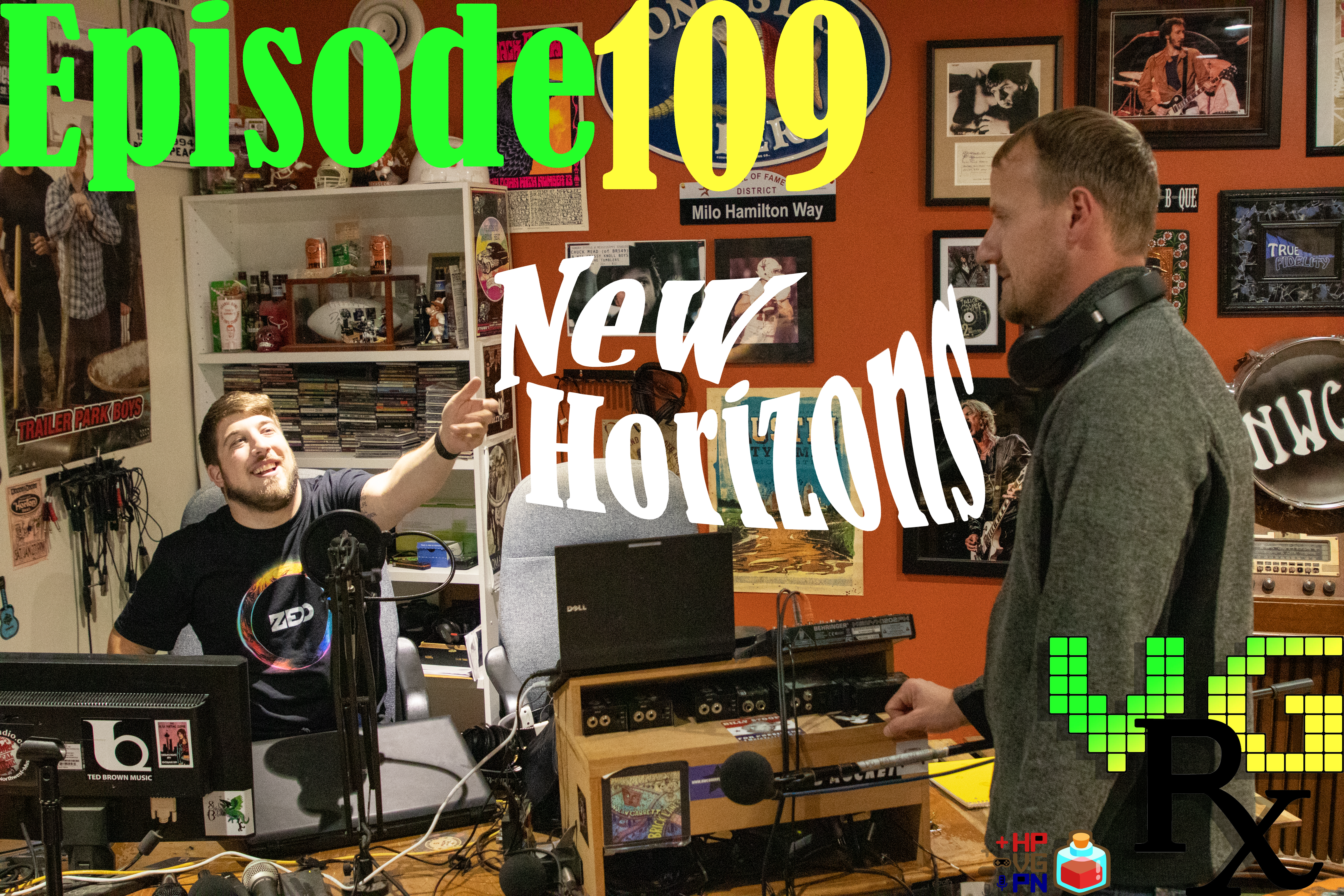 VGRx Podcast Ep. 109 - New Horizons episode artwork