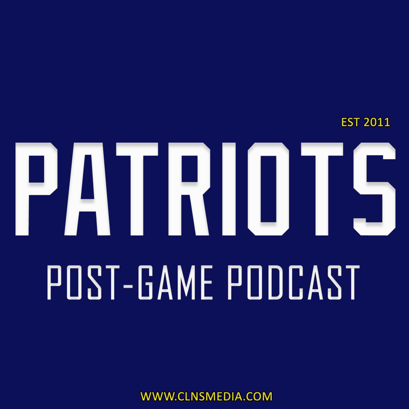 CLNS Media Station ID | New England Patriots Post-Game Show 2018 episode artwork
