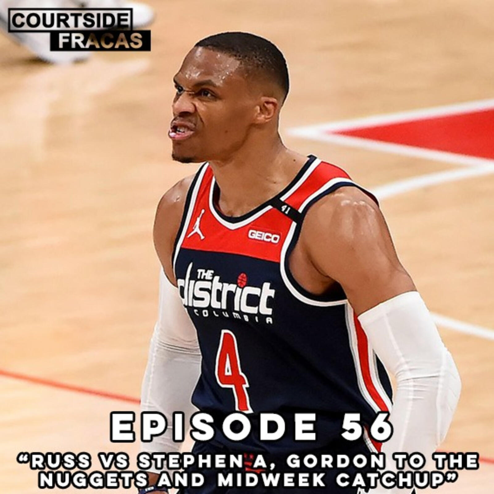 69: Basketball Pod | Russ vs Stephen A, Gordon to the Nuggets and Midweek Catchup - Courtside Fracas