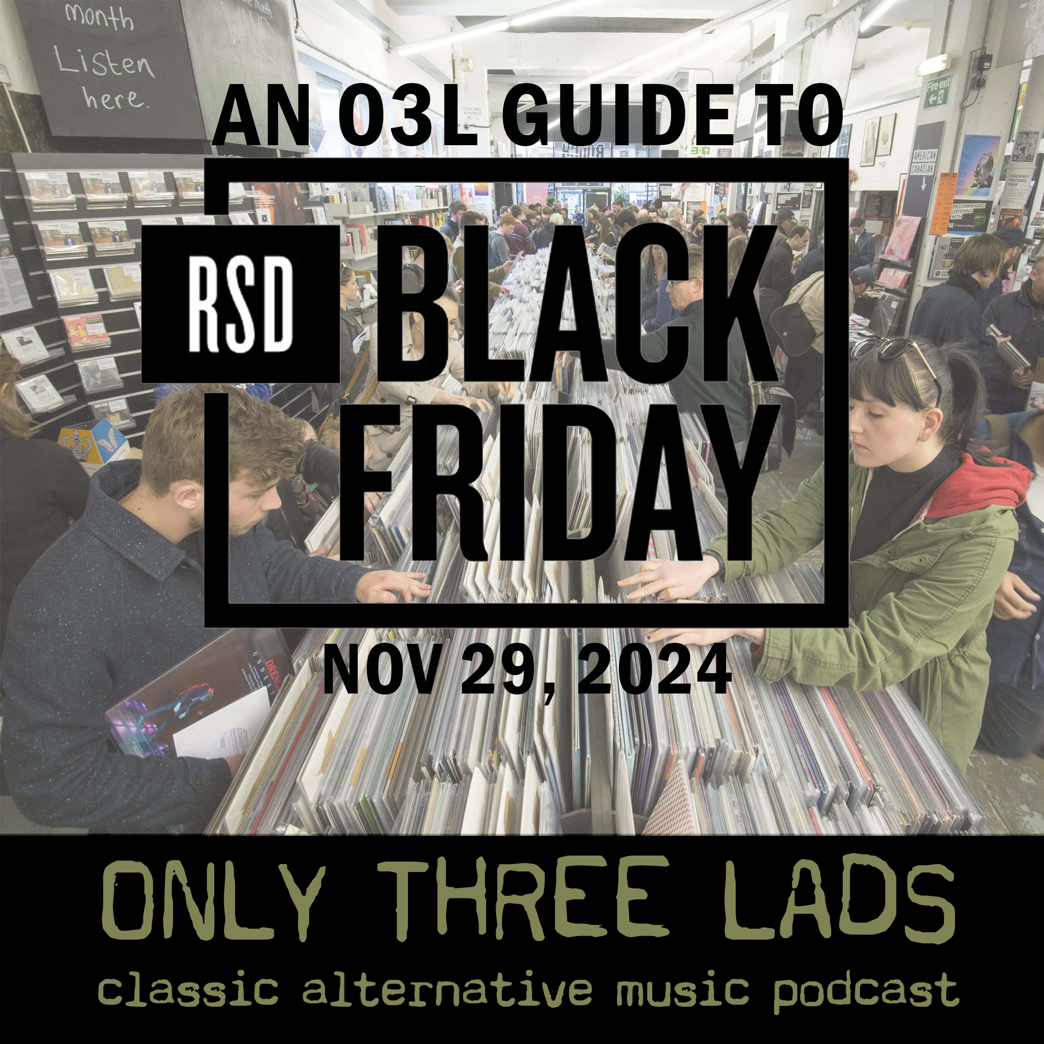 Only Three Lads - Classic Alternative Music Podcast