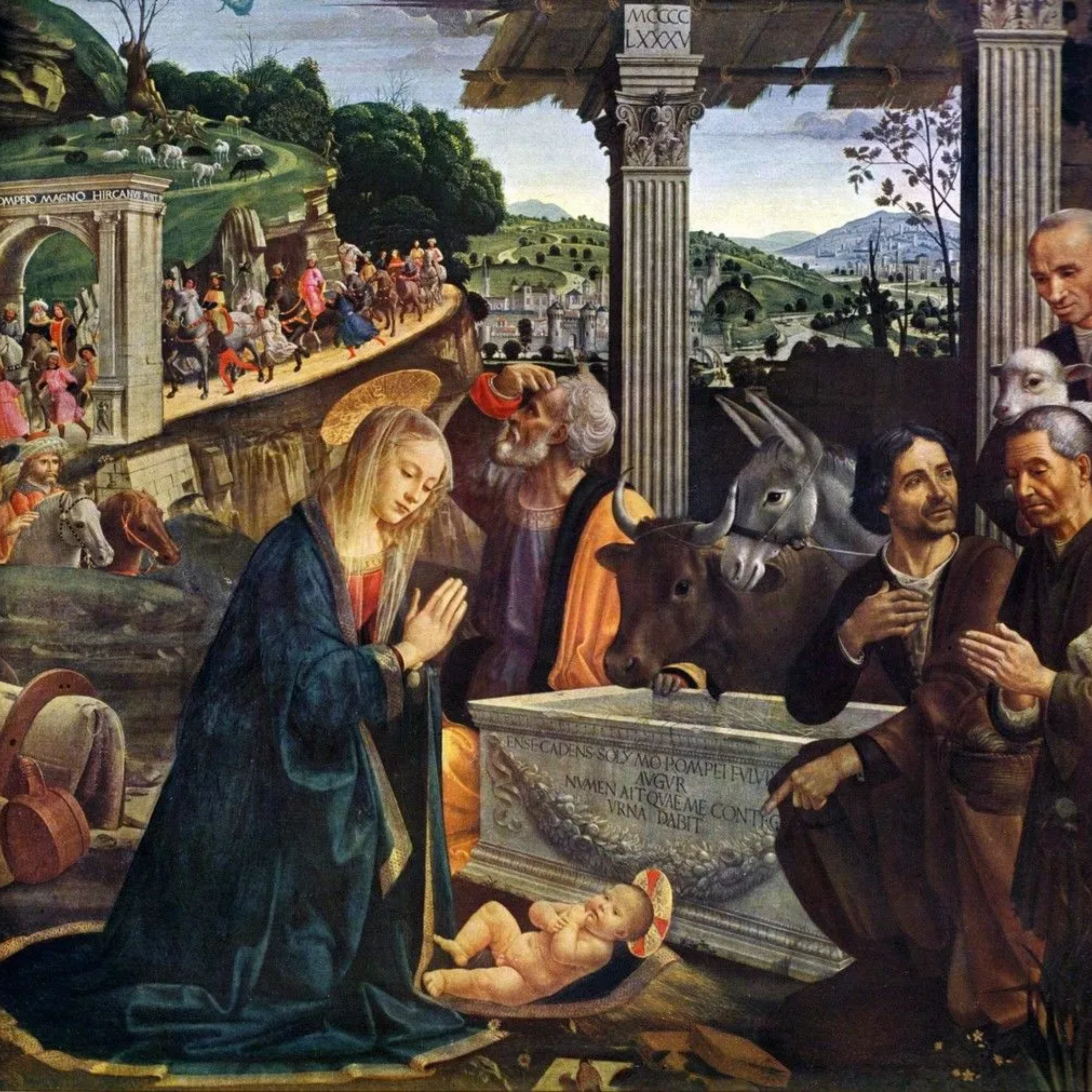 Domenico Ghirlandaio | The Adoration of the Shepherds