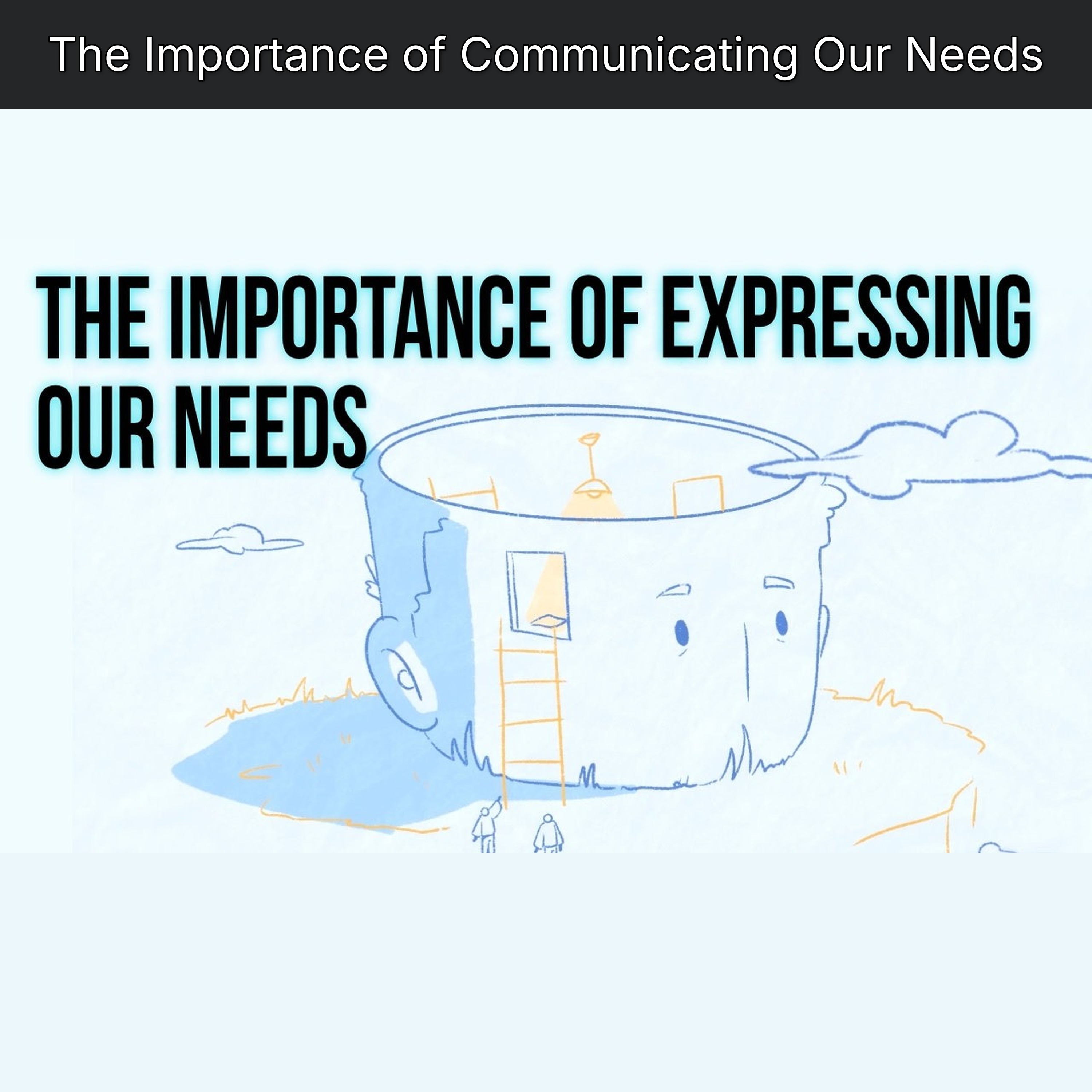 The Importance of Communicating Our Needs episode artwork