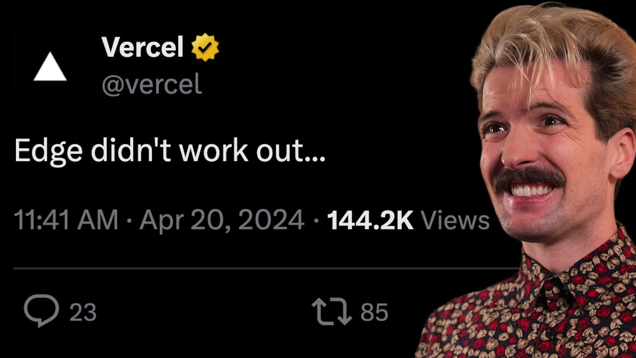 Vercel Gave Up On Edge | Theo - t3․gg