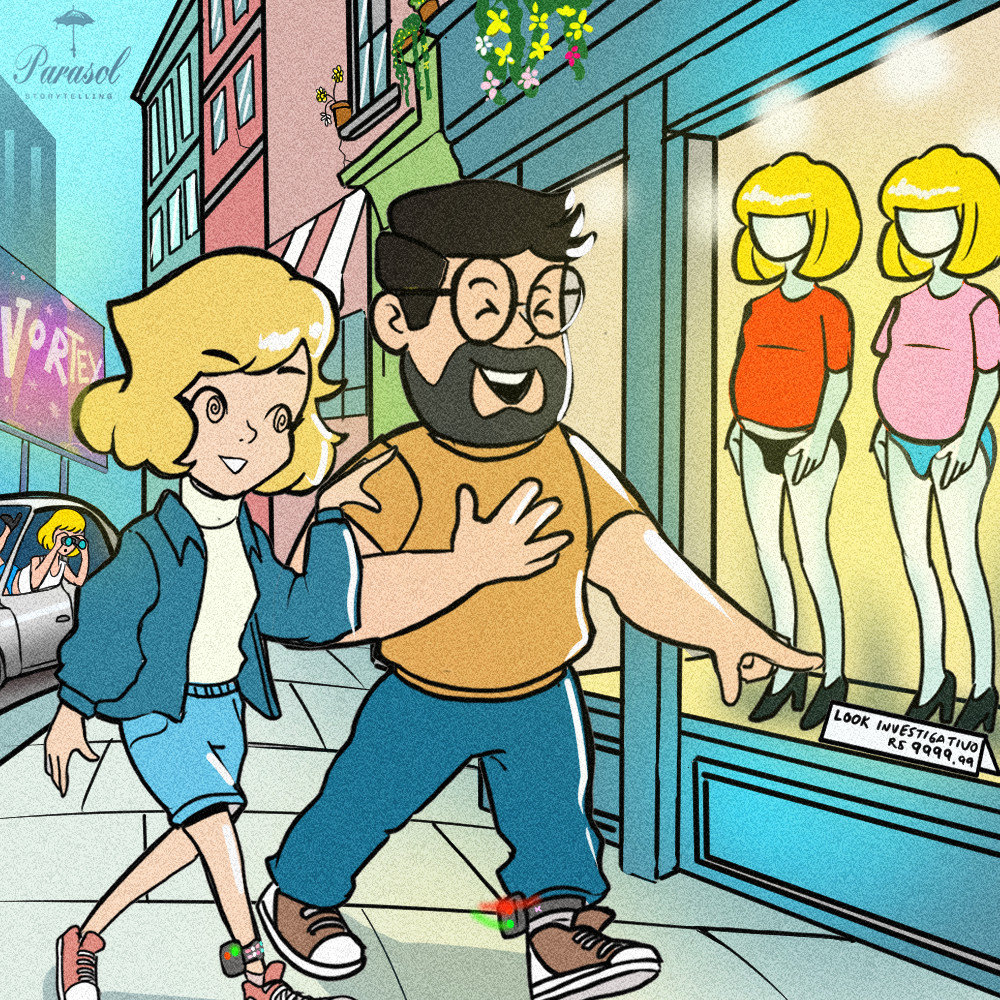 Vortex 93 - Investigando de calcinha e tornozeleira eletrônica do amor