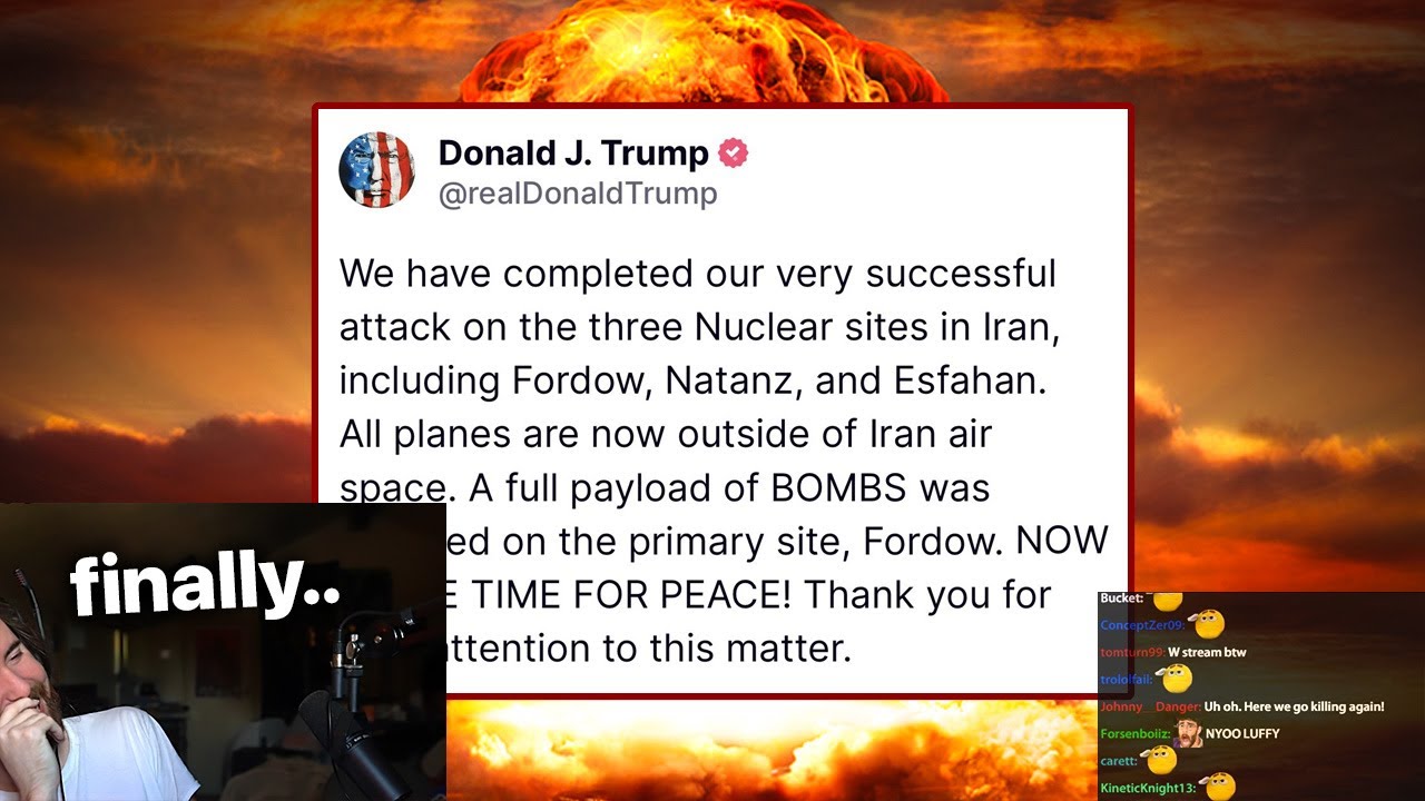 Iran is done | Asmongold TV