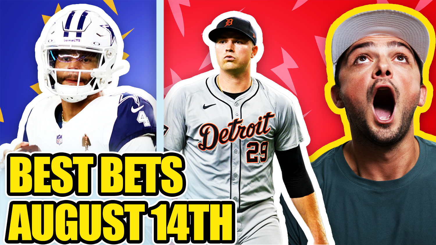 BEST BETS: +400 MLB Parlay & Dallas Cowboys Futures
