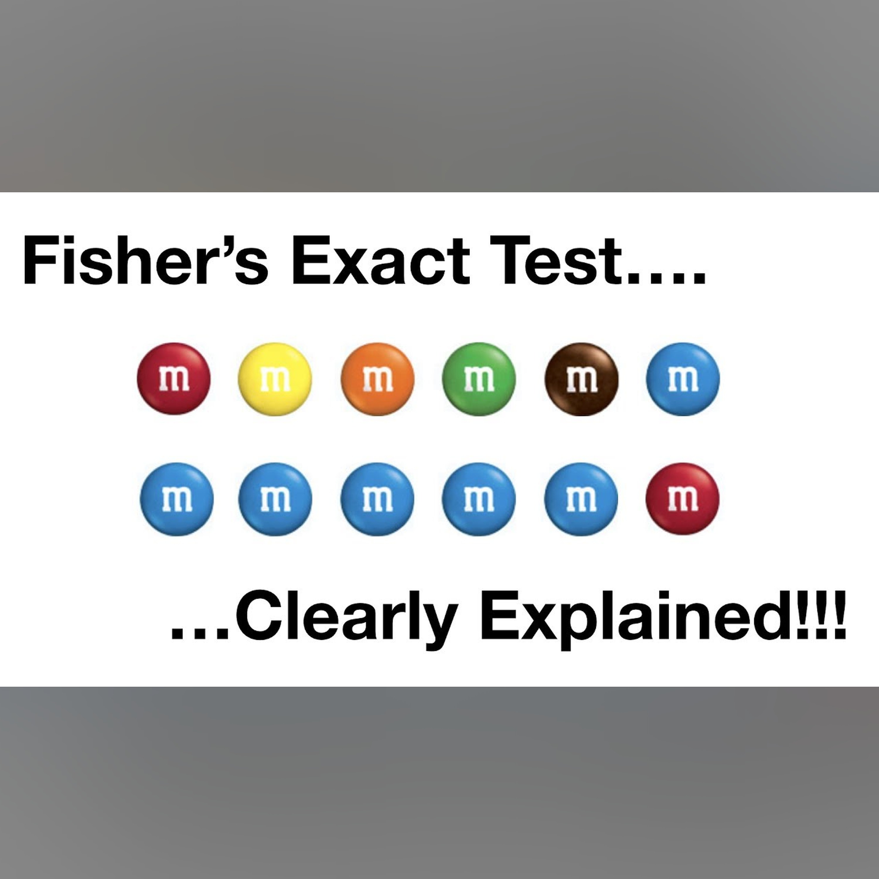 Fisher's Exact Test and the Hypergeometric Distribution episode artwork
