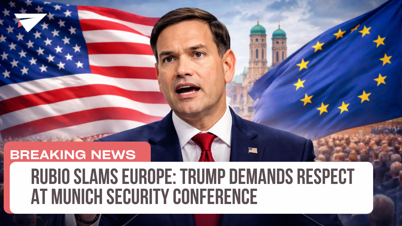 RUBIO SLAMS EUROPE: TRUMP DEMANDS RESPECT AT MUNICH SECURITY CONFERENCE, Breaking News