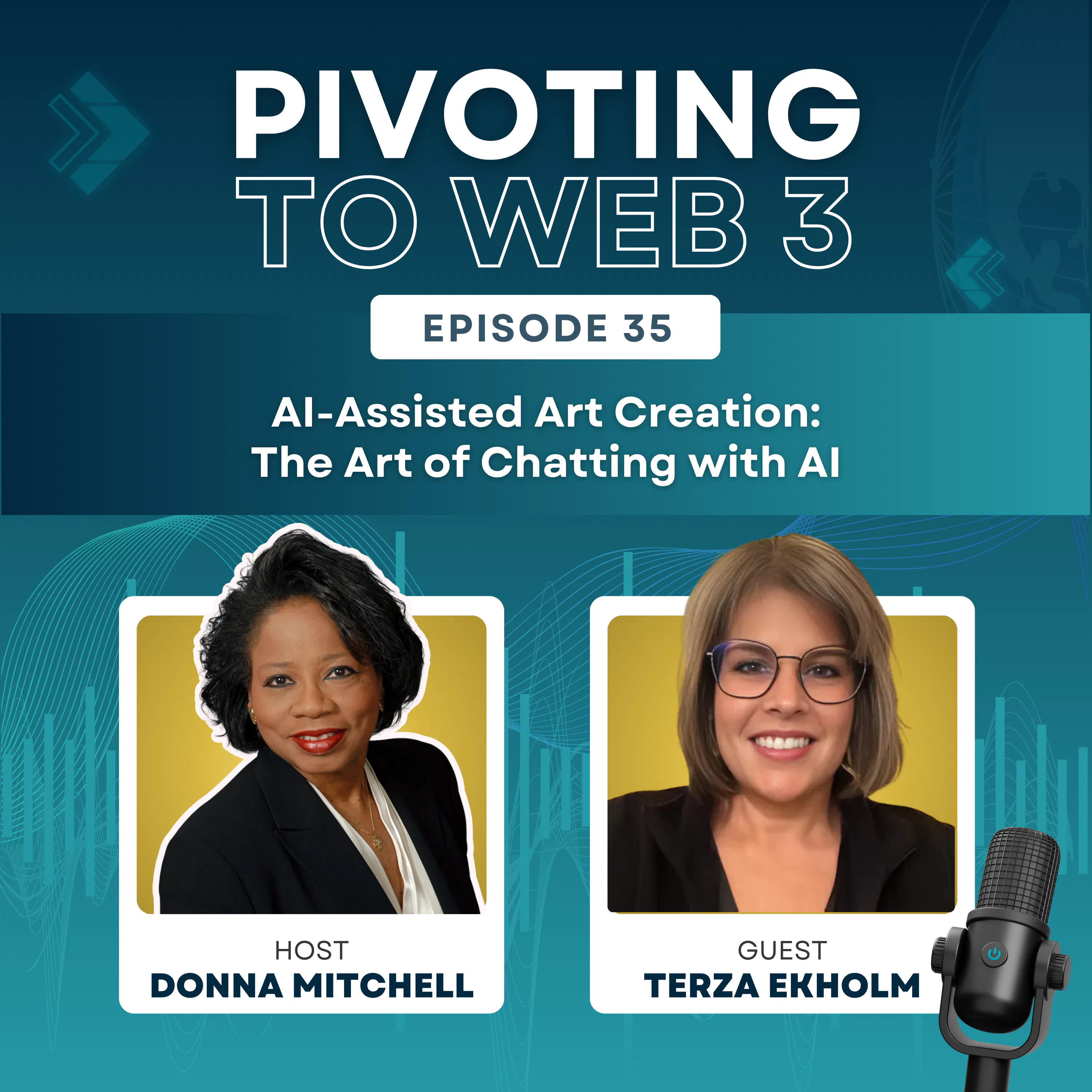 The Art of Chatting with AI: Terza Ekholm Explores AI-Assisted Art Creation with Donna Mitchell The Art of Chatting with AI: Terza Ekholm Explores AI-Assisted Art Creation with Donna Mitchell