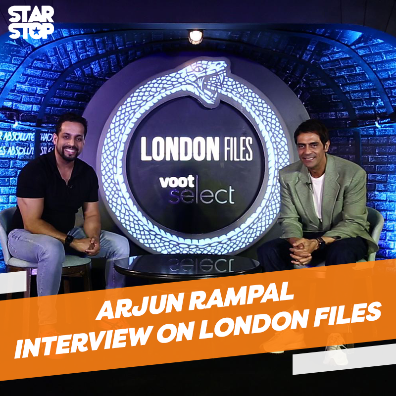 STAR STOP VJ SALIL WITH ARJUN RAMPAL FOR LONDON FILES