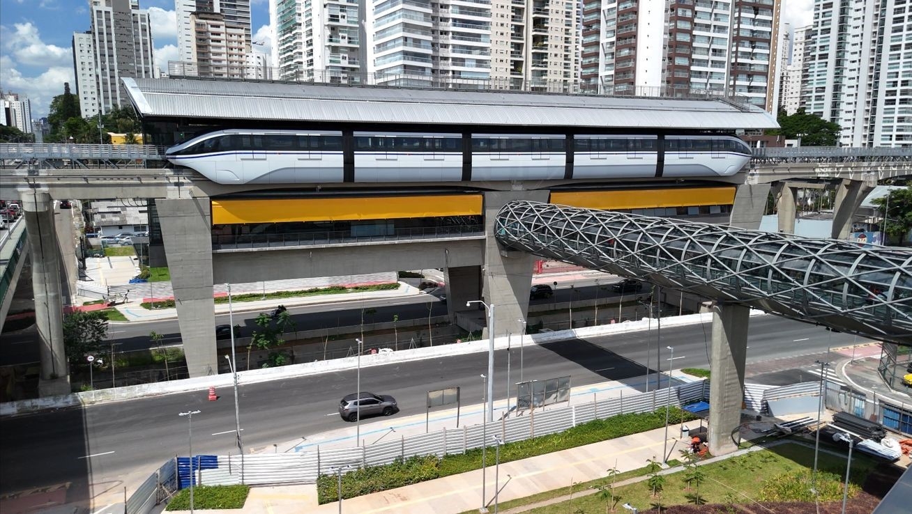 Estação Vereador José Diniz da linha 17-Ouro deve ser inaugurada em março, após 14 anos de atraso