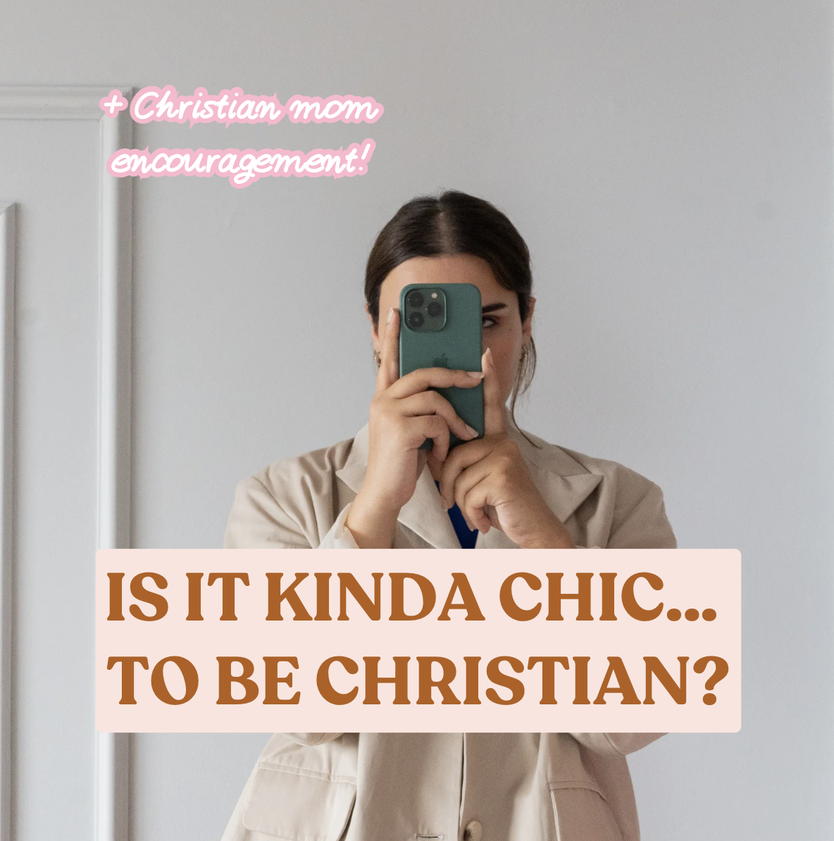 Is it kinda chic… to be Christian? And an encouragement to sow seeds