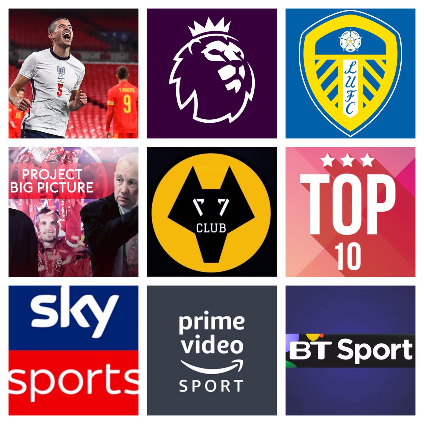 Coady scores for England, CR7 has Corona, Leeds Away and Big Picture Project episode artwork