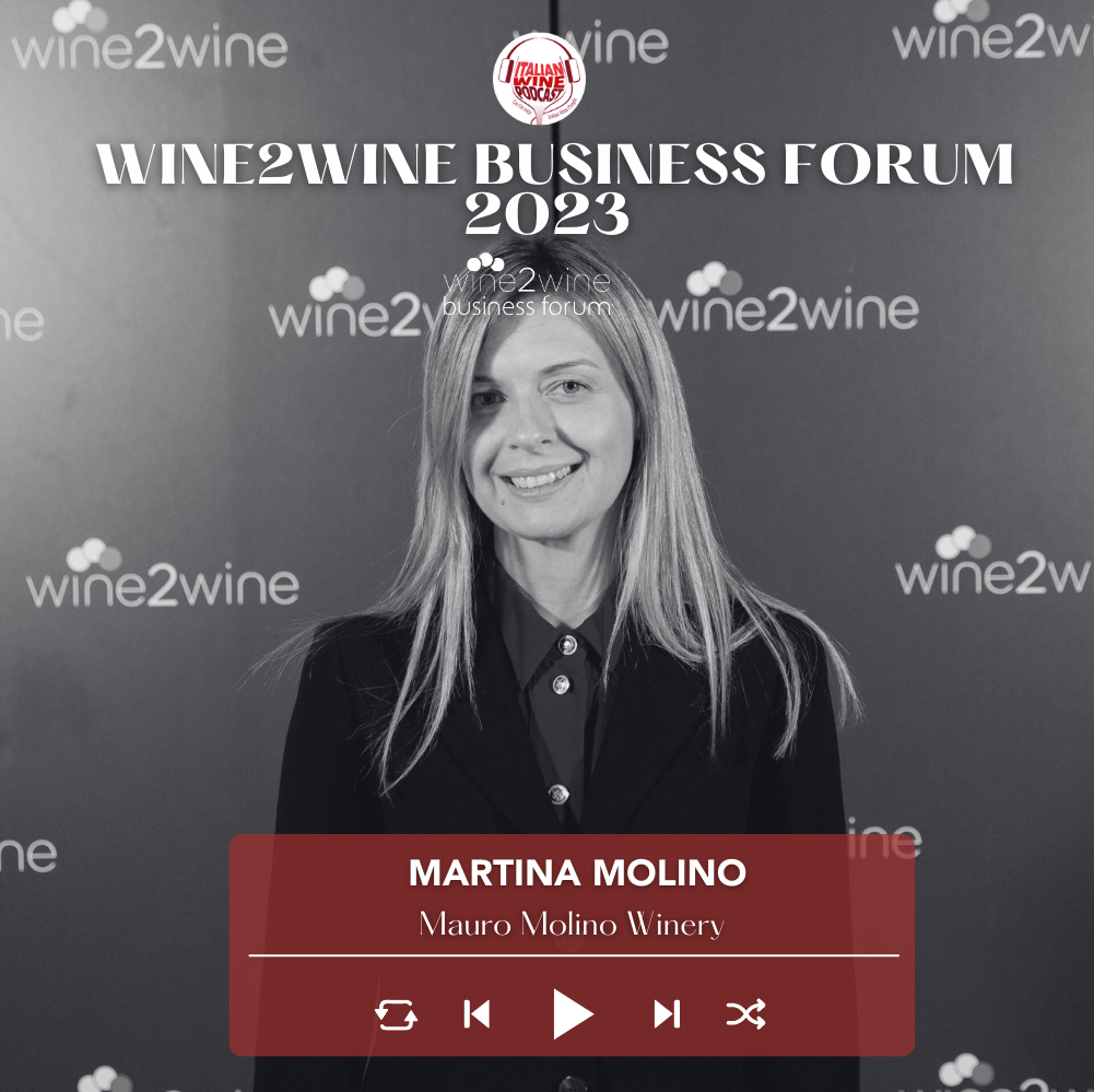 Martina Molino Of Mauro Molino Winery | wine2wine Business Forum 2023