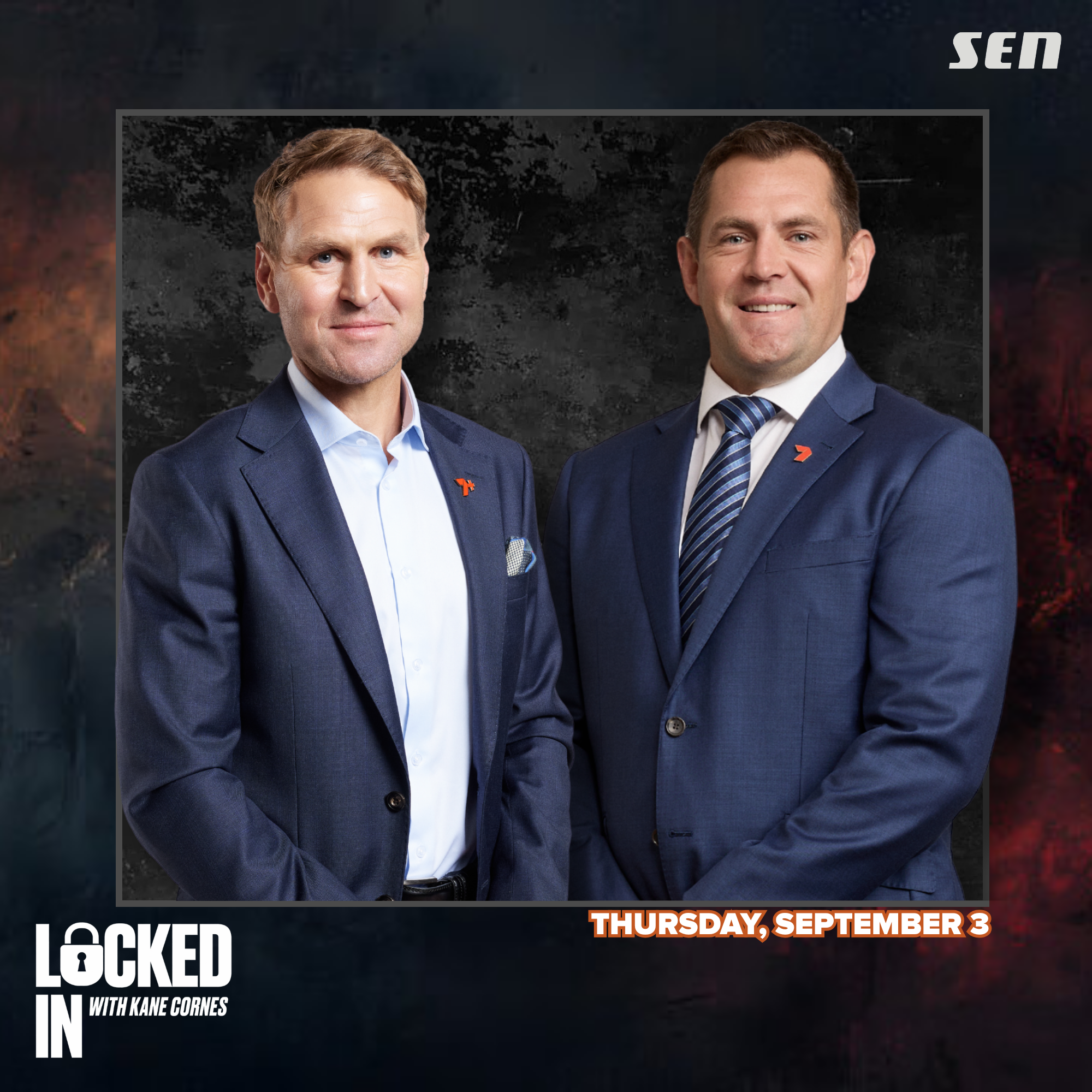 Locked In with Kane Cornes and Luke Hodge - Thursday Full Show (03.09.26)