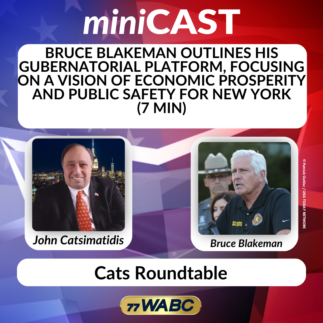 Bruce Blakeman Outlines His Gubernatorial Platform, Focusing on a Vision of Economic Prosperity and Public Safety for New York | 12-28-25