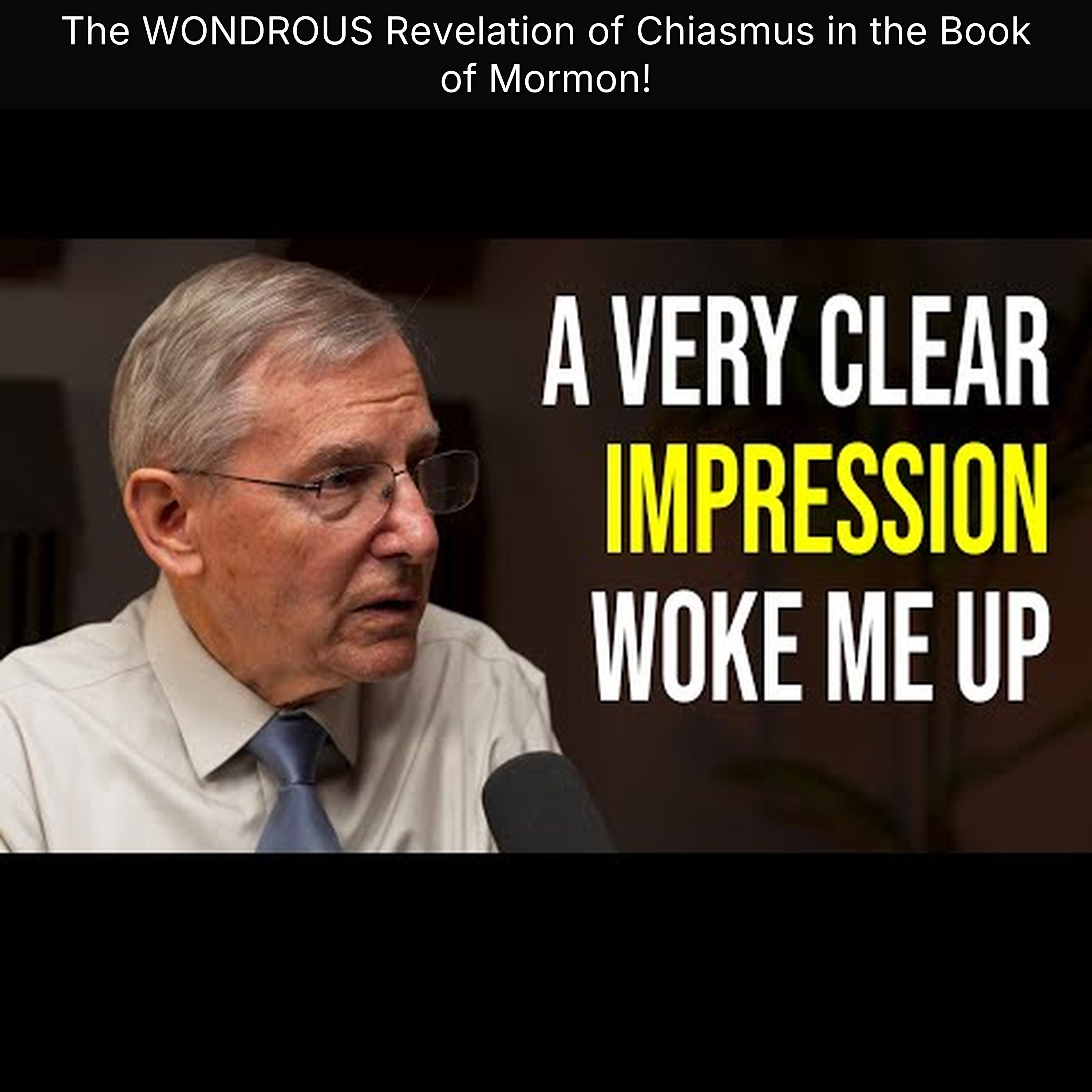 The WONDROUS Revelation of Chiasmus in the Book of Mormon!