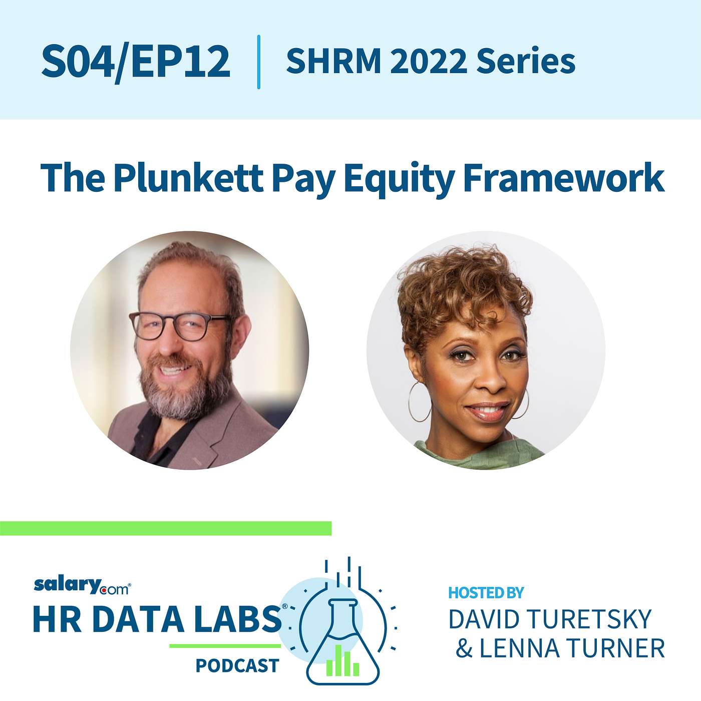 Lenna Turner and David Turetsky - SHRM 2022 Series - The Plunkett Pay Equity Framework episode artwork