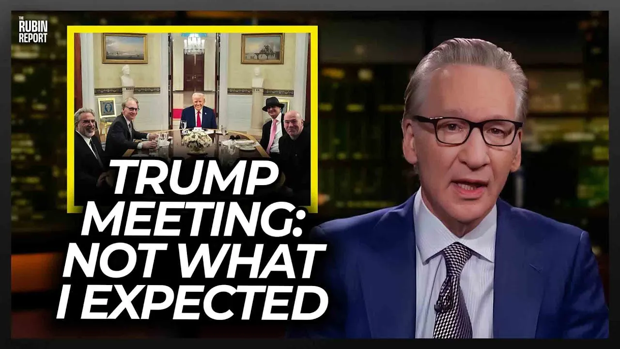 Bill Maher Reveals Details of Trump Meeting & He’s as Shocked as the ‘Real Time’ Crowd — The Rubin Report cover