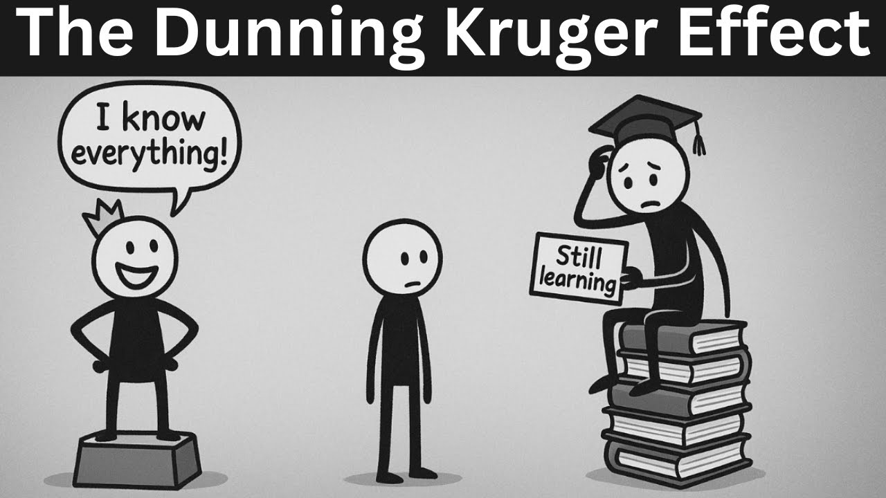 Why Do Stupid People Think They're Smart? The Dunning Kruger Effect
