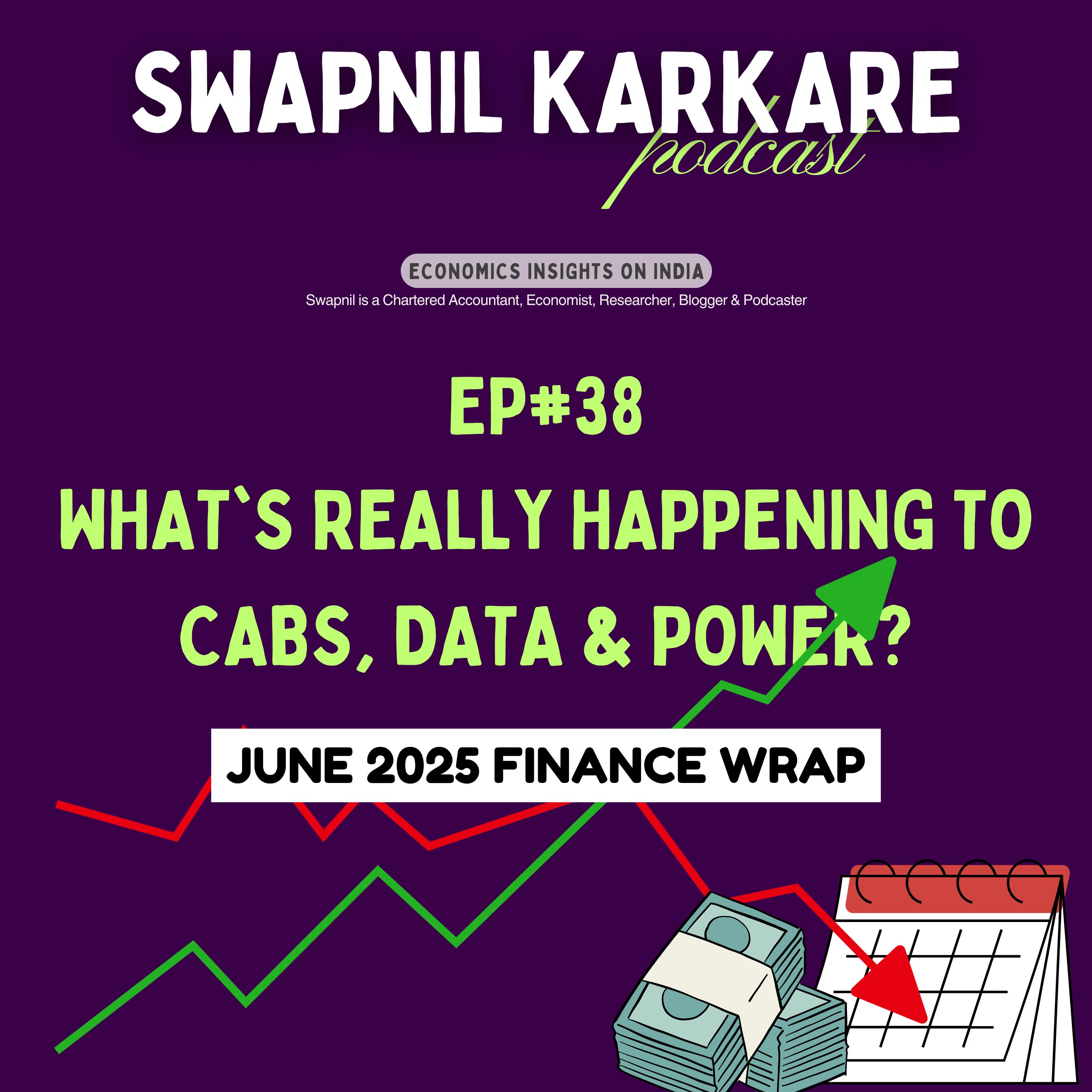 What's REALLY Happening to Cabs, Data & Power? June 2025 Finance Wrap episode artwork