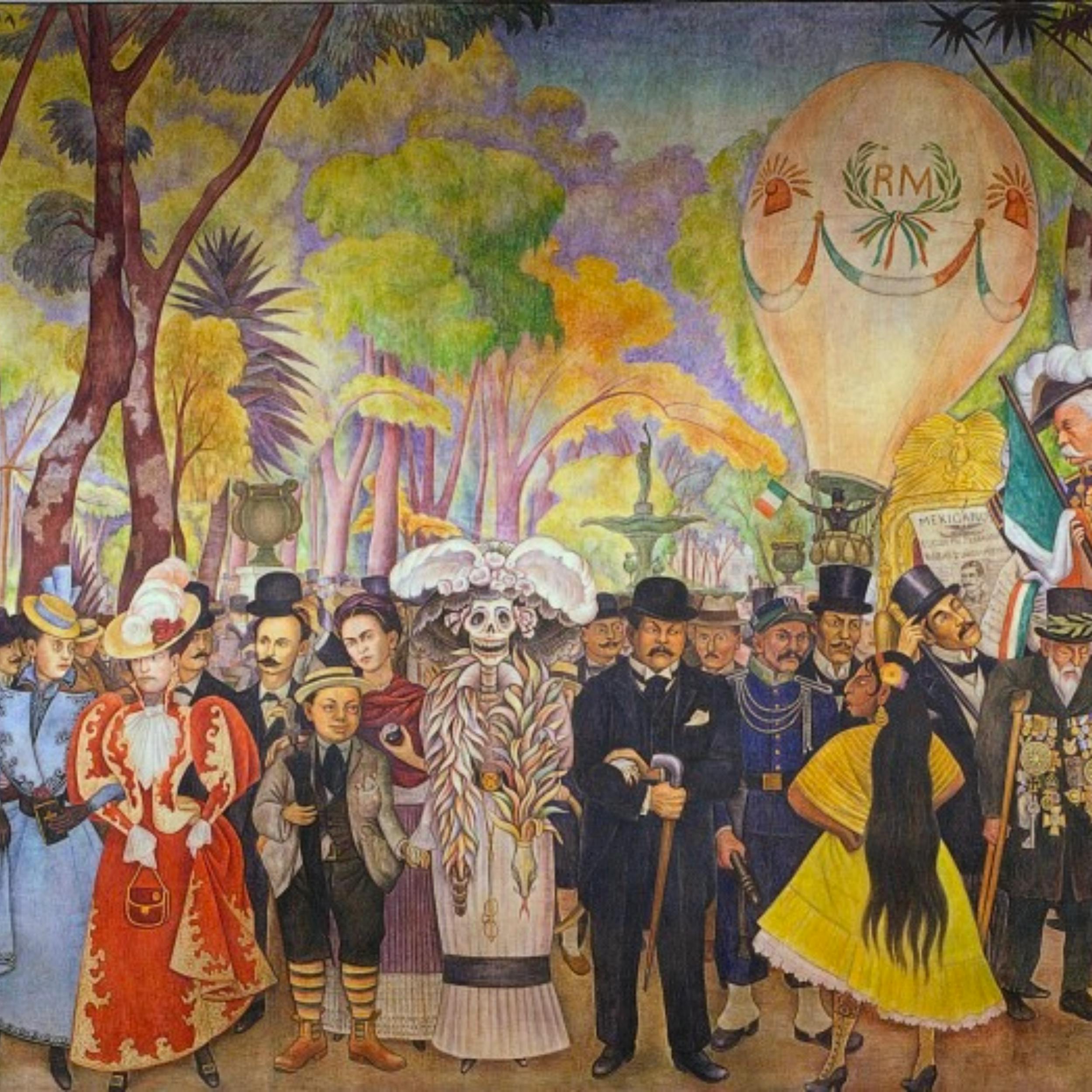 Diego Rivera | Dream of a Sunday Afternoon in Alameda Central Park