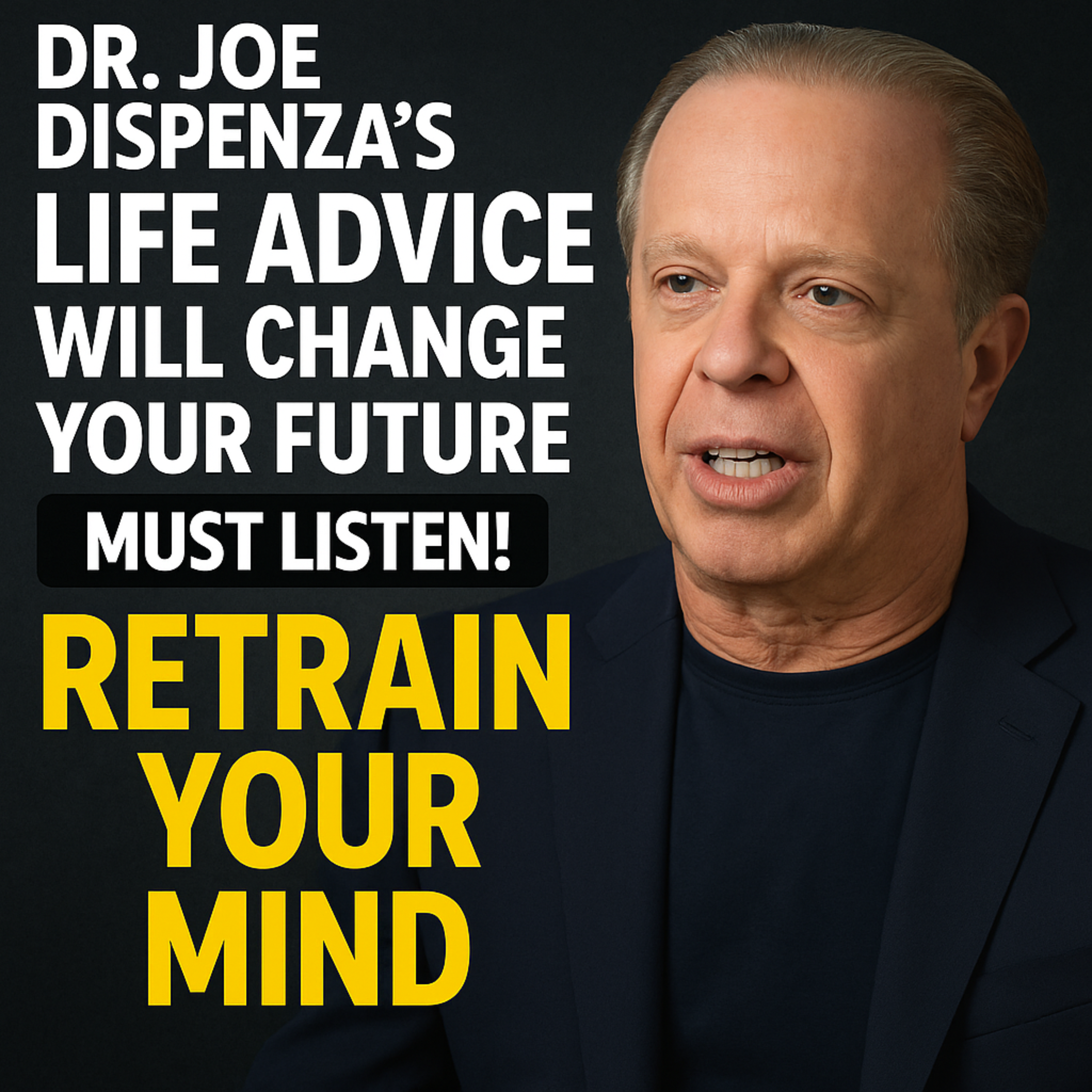 Dr. Joe Dispenza's Life Advice Will Change Your Future 💥 (MUST LISTEN!) - RETRAIN YOUR MIND