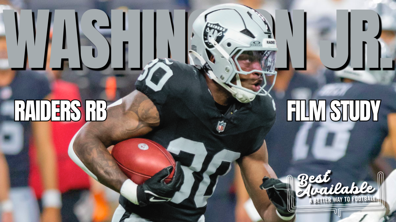The Raiders' Not-So-Secret Weapon | Mike Washington Jr. Film Study episode artwork