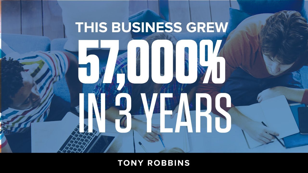 This Business Grew 57,000% in 3 Years | Tony Robbins Podcast episode artwork
