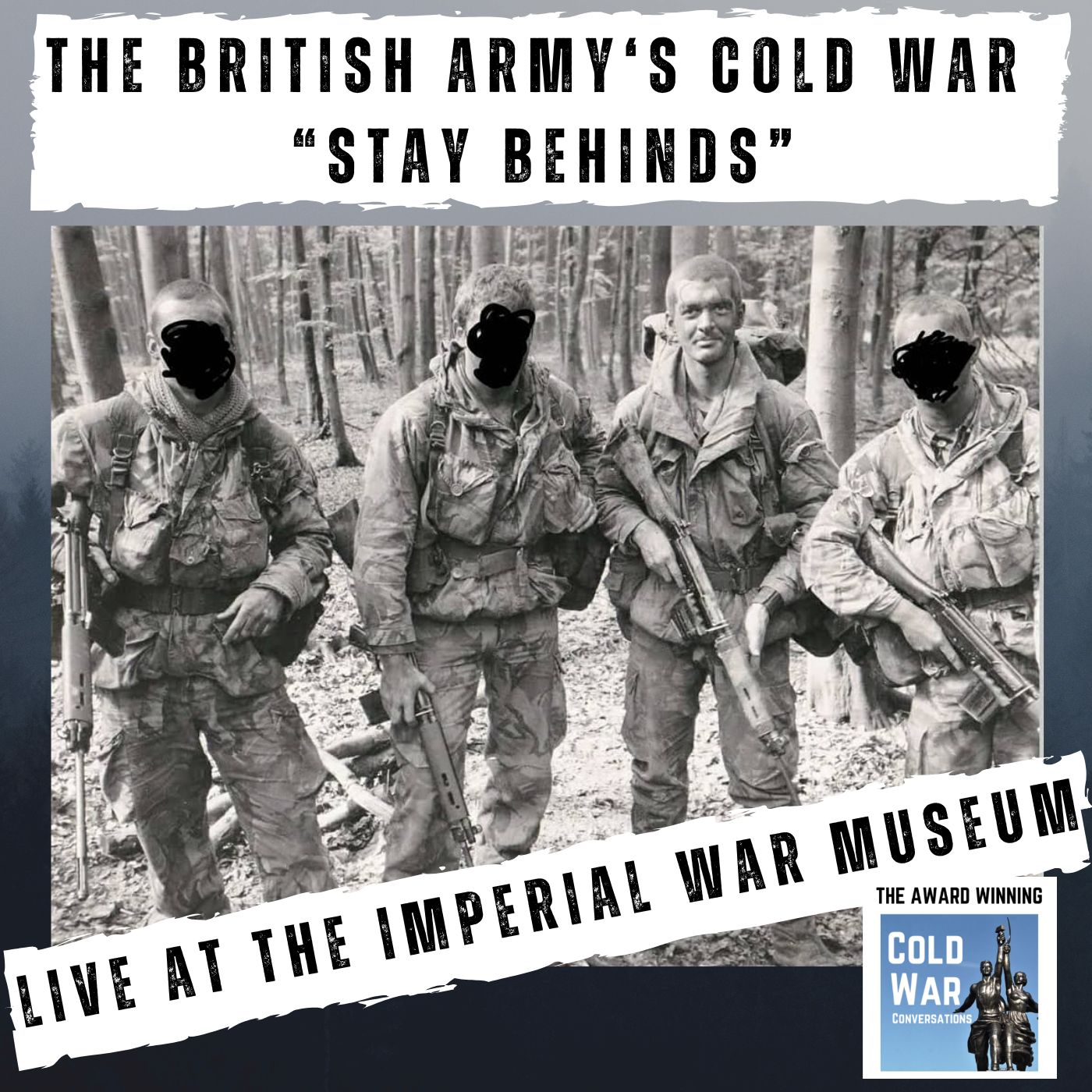 Cold War British Army "stay behinds" - Live at the Imperial War Museum London (440)