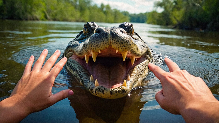 Two-Finger Trick to Survive an Alligator Attack
