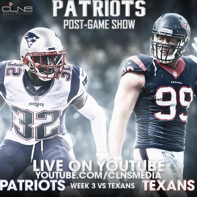 [POSTGAME] New England Patriots v. Houston Texans | NFL Week 3 episode artwork