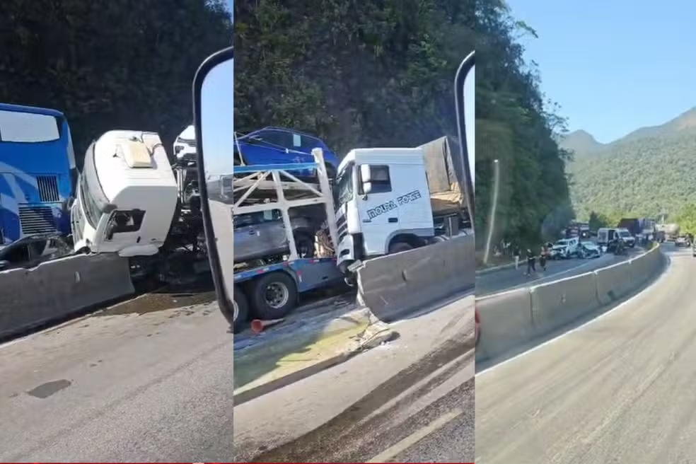 Engavetamento com 10 veículos deixa dois mortos e interdita BR-277 no Paraná episode artwork