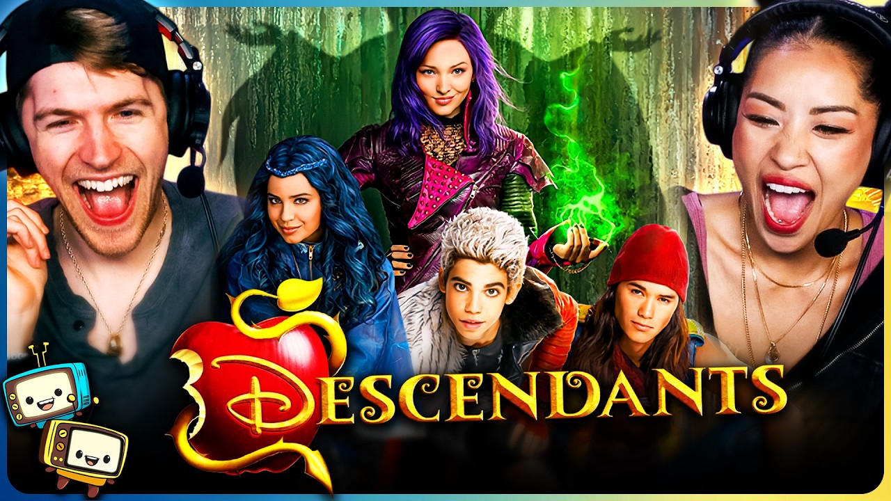 DESCENDANTS Movie Reaction! | First Time Watch! | Dove Cameron | Cameron Boyce | Kristin Chenoweth episode artwork