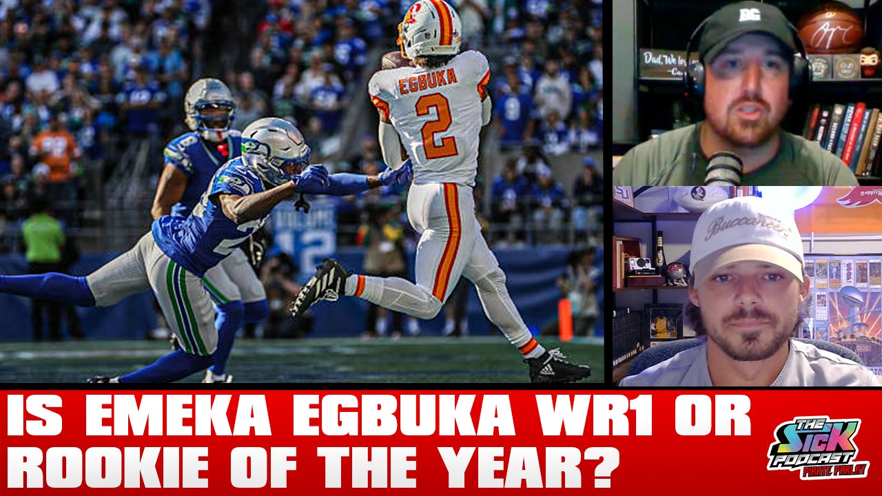 Bucs Talk #107 - Is Emeka Egbuka WR1 Or Rookie Of The Year? Bucs Talk #107 - Is Emeka Egbuka WR1 Or Rookie Of The Year?
