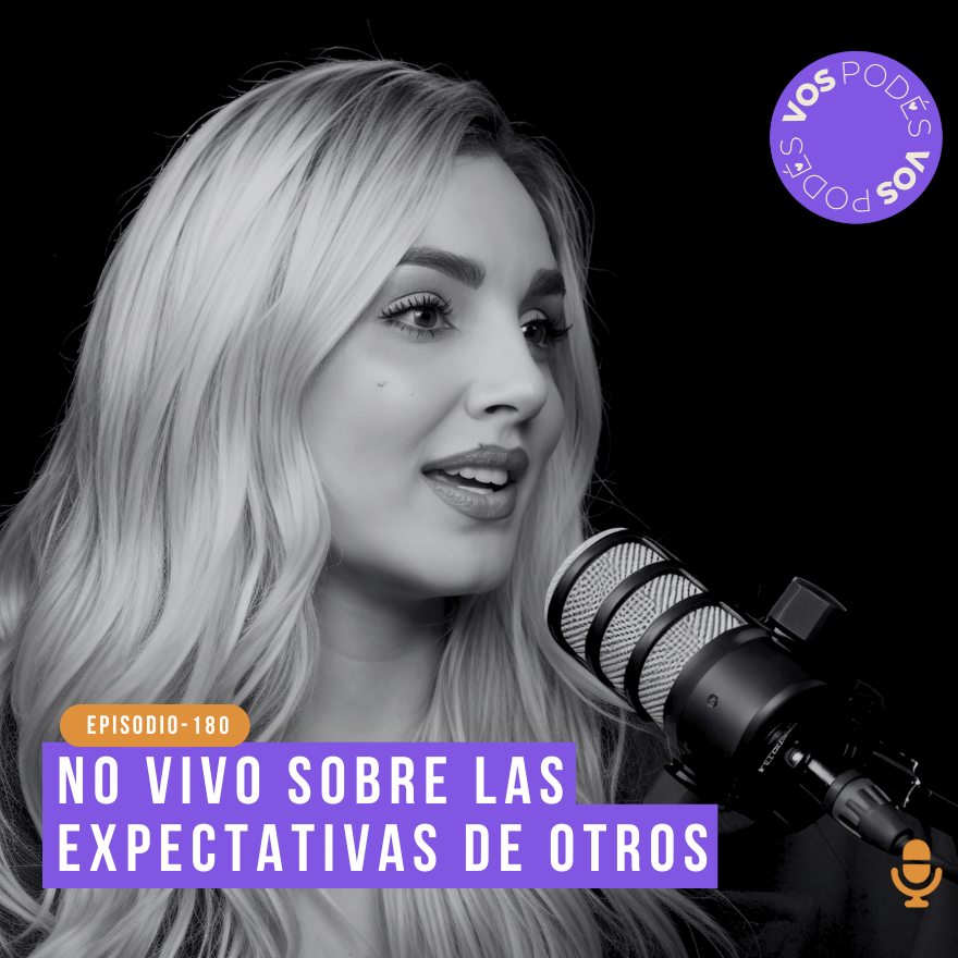 No vivo sobre las espectativas de otros: Invitada - Melina Ramírez