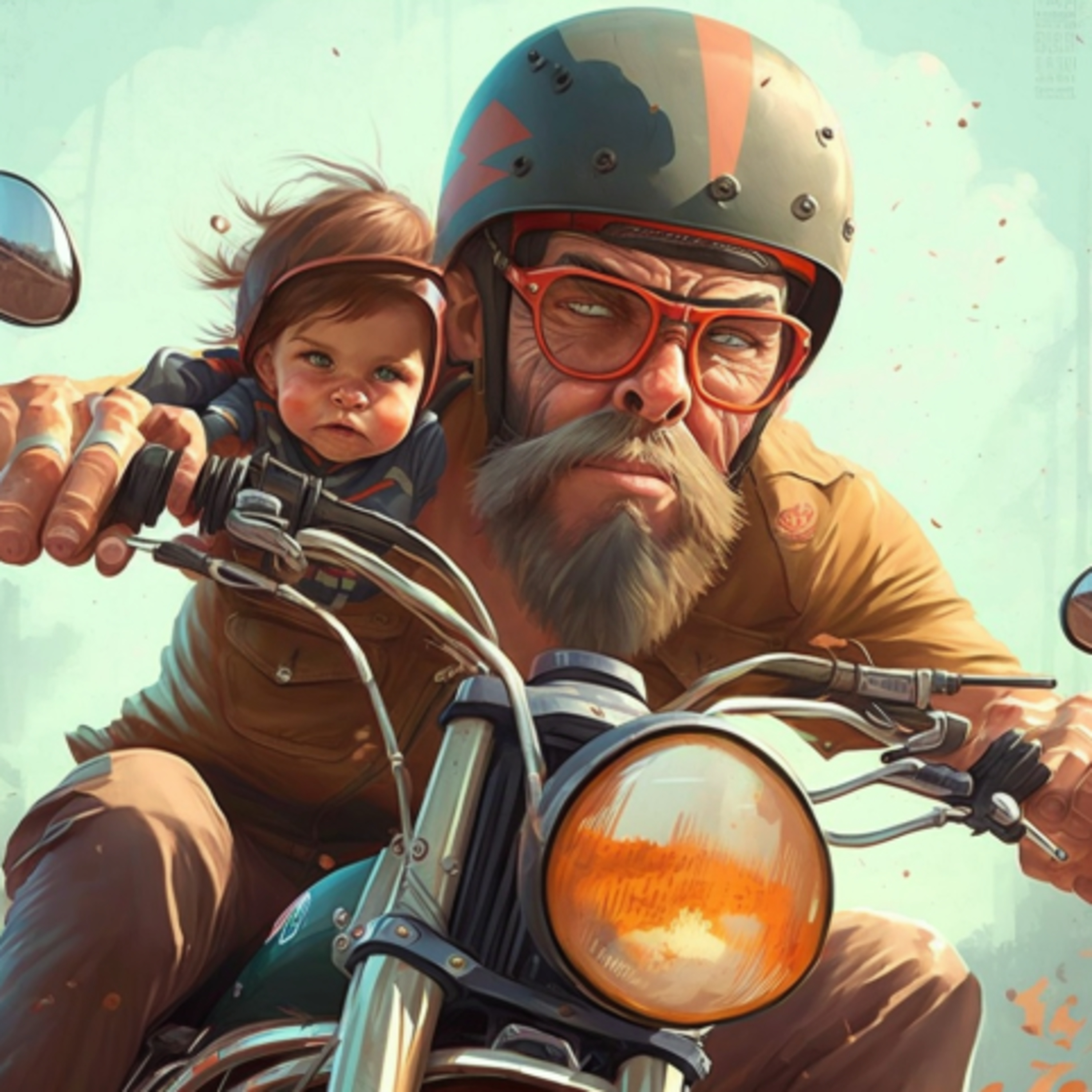 Wise_N_Nerdy preview "Invisibility, Butt-faces, Malicious Compliance, and Perfect Timing Motorcycles: Oh Yeah Daddy!" episode artwork