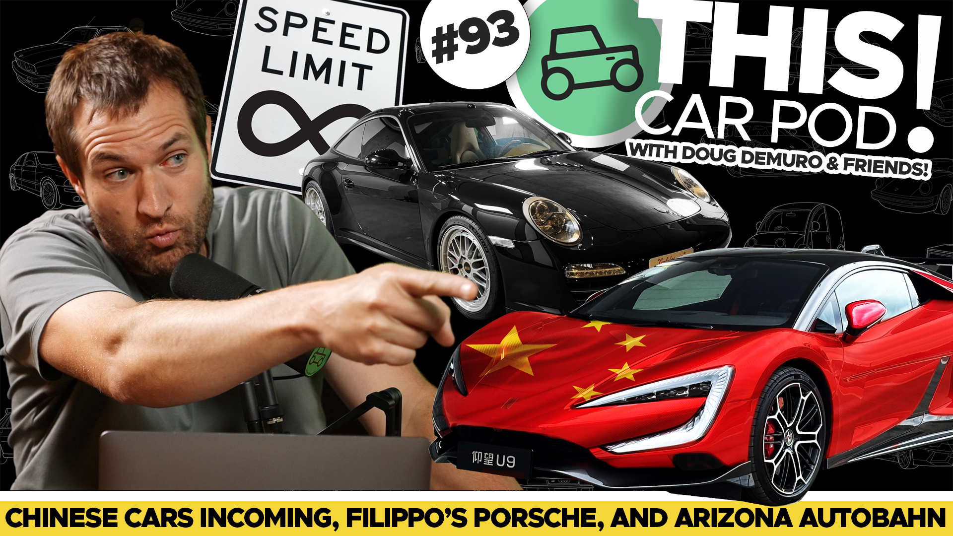 Chinese Cars Coming to USA! Filippo Bought a Porsche! THIS CAR POD! EP93
