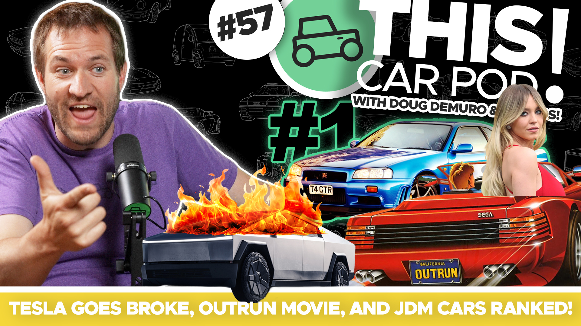 Tesla Goes Broke, Mercedes Goes Yoke! New Outrun Movie, JDM Legends Ranked!