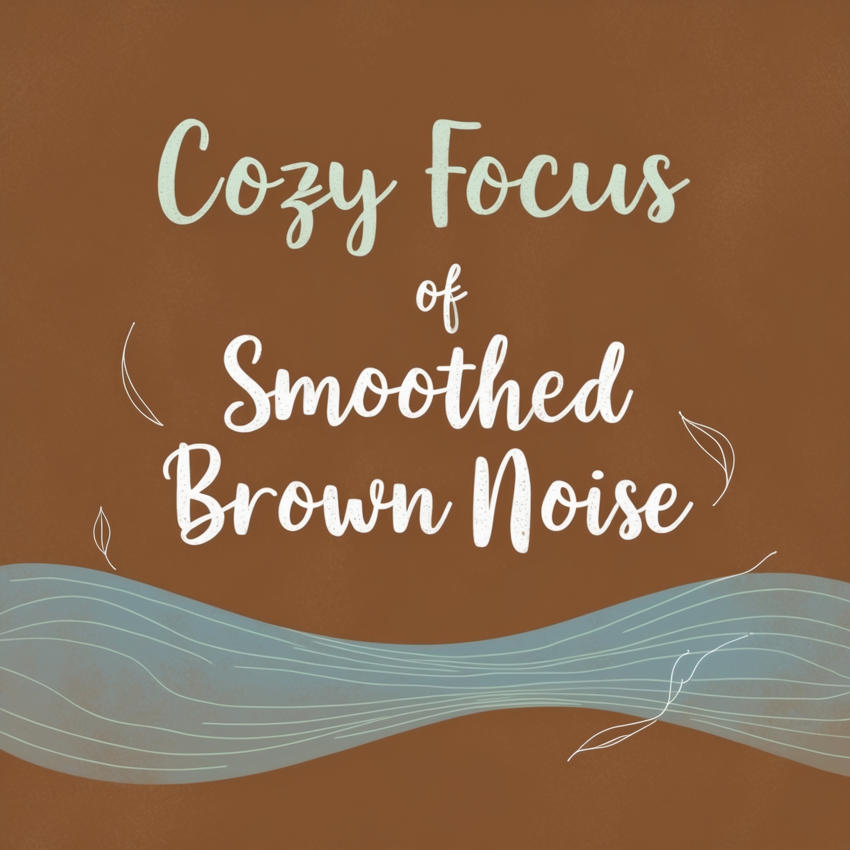 Cozy Focus 🪴 8 HOURS of Smoothed Brown Noise | Ultimate ADHD Study Sounds