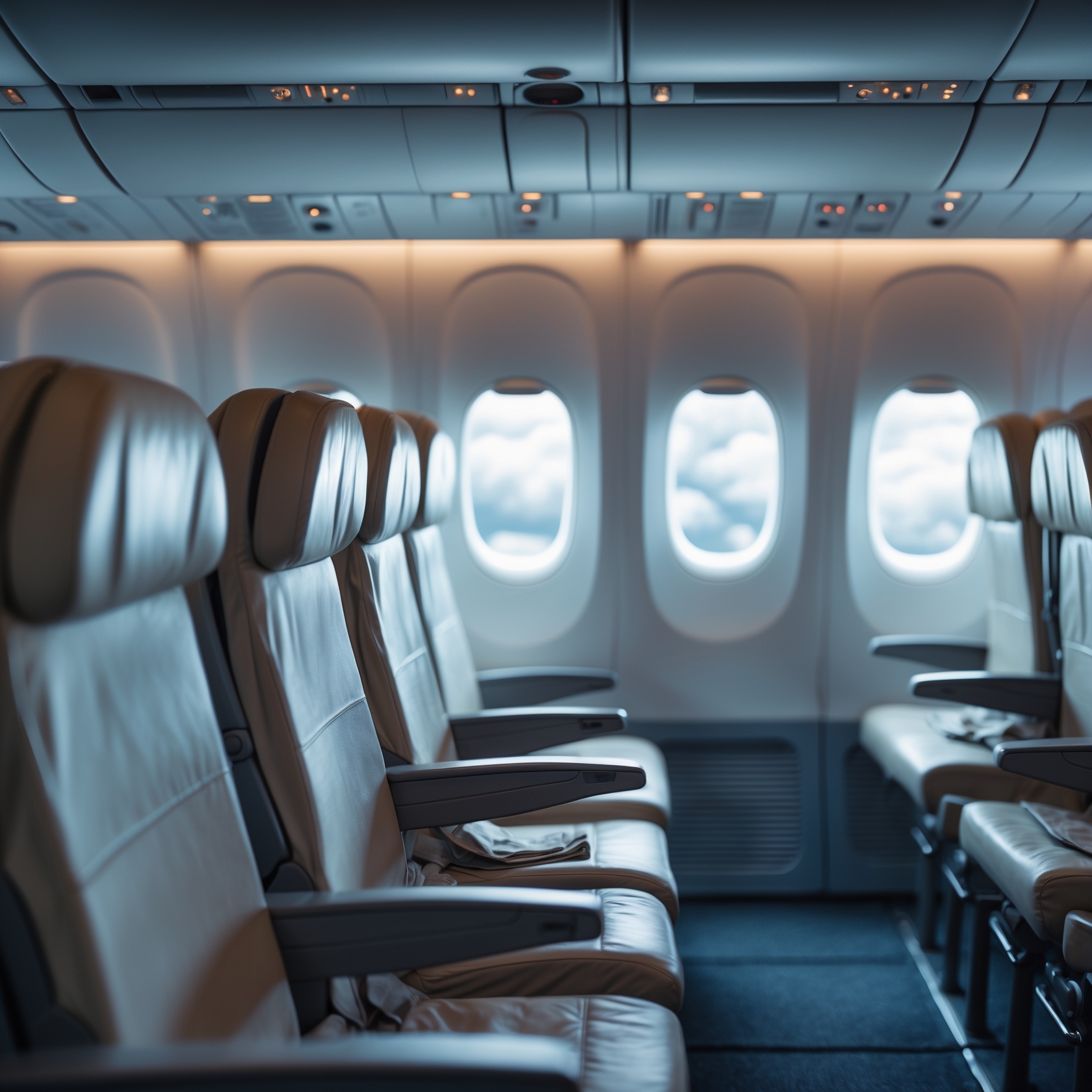 Airplane Cabin White Noise Jet Sounds | Best Sleep & Focus White Noise