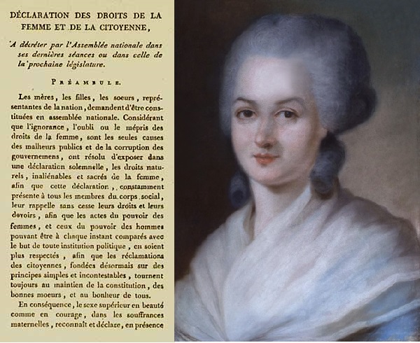 Declaration of the Rights of Woman and of the Female Citizen, read by Dr. Emma Kavanagh