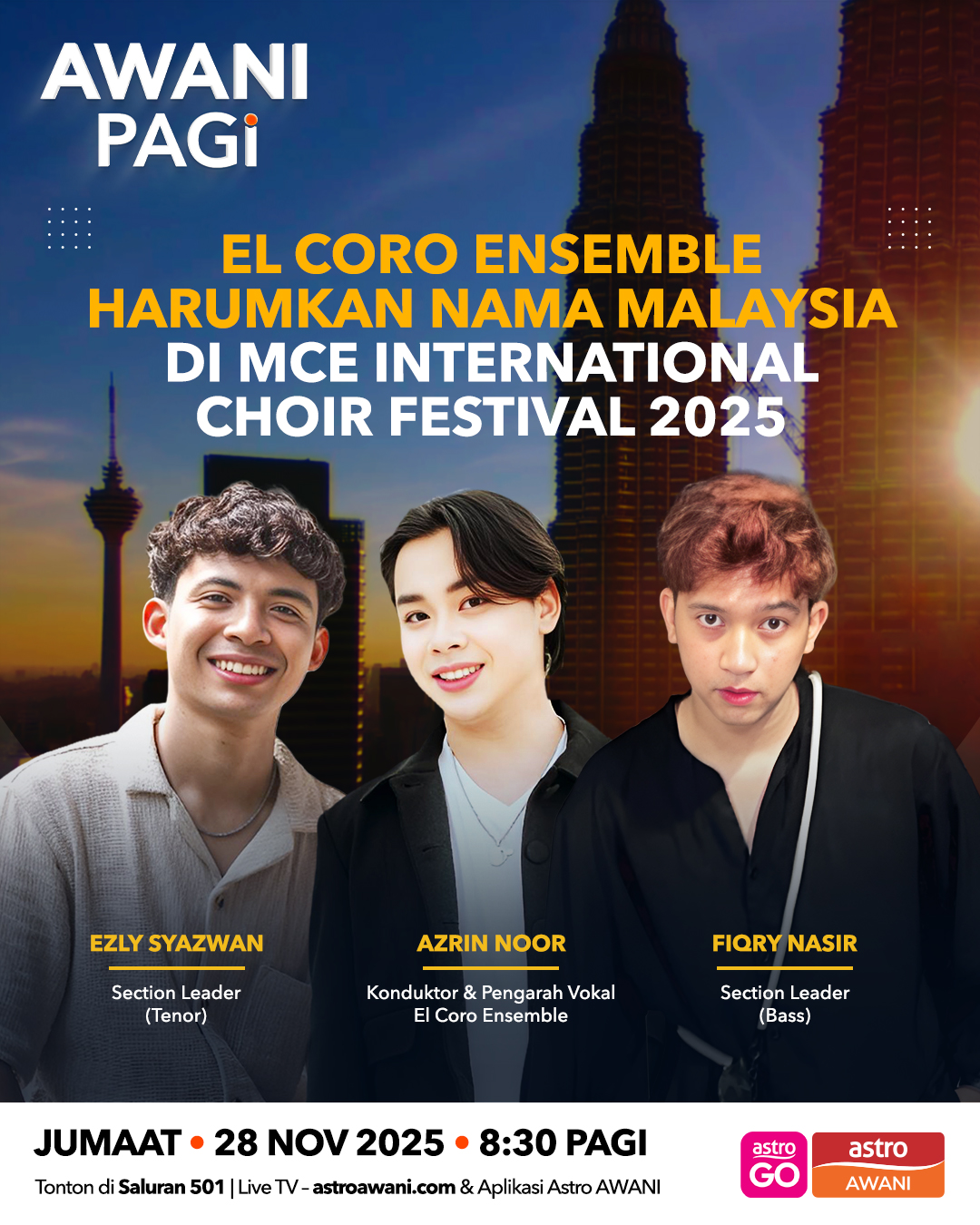 AWANI Pagi: El Coro ensemble harumkan nama Malaysia di MCE ICF 2025