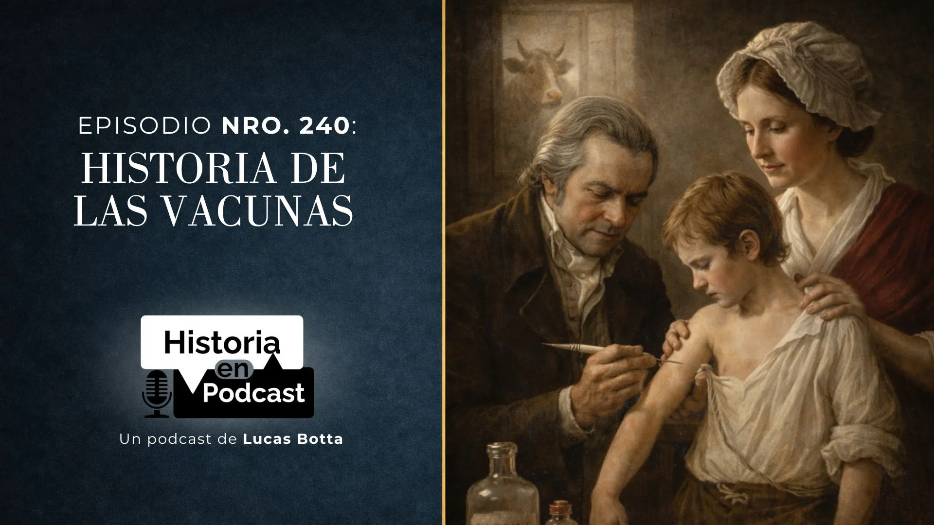 240. Historia de las Vacunas episode artwork